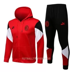 AC Milan Trenings Hettejakke Herre 22-23 Rød AC Milan Trenings Hettejakke Herre 22-23 Rød