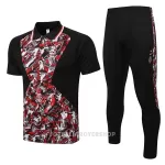 AC Milan Trenings Polo Herre 22-23 Svart Rød