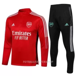 Arsenal Kvart-Zip Trenings Collegegenser Set Barn 22-23 Rød Arsenal Kvart-Zip Trenings Collegegenser Set Barn 22-23 Rød