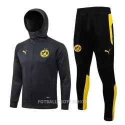 BVB Borussia Dortmund Trenings Hettejakke Herre 22-23 Grå BVB Borussia Dortmund Trenings Hettejakke Herre 22-23 Grå
