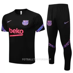 FC Barcelona Trenings Skjorter Set Herre 22-23 Svart FC Barcelona Trenings Skjorter Set Herre 22-23 Svart