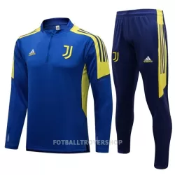 Juventus Champions League Kvart-Zip Trenings Collegegenser Set Herre 22-23 Blå Gul Juventus Champions League Kvart-Zip Trenings Collegegenser Set Herre 22-23 Blå Gul