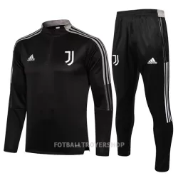 Juventus Kvart-Zip Trenings Collegegenser Set Barn 22-23 Mørkegrå Juventus Kvart-Zip Trenings Collegegenser Set Barn 22-23 Mørkegrå