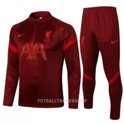 Liverpool Kvart-Zip Trenings Collegegenser Set Barn 22-23 Rød Liverpool Kvart-Zip Trenings Collegegenser Set Barn 22-23 Rød