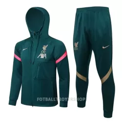 Liverpool Trenings Hettejakke Herre 22-23 Grønn Liverpool Trenings Hettejakke Herre 22-23 Grønn