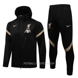 Liverpool Trenings Hettejakke Herre 22-23 Svart Liverpool Trenings Hettejakke Herre 22-23 Svart