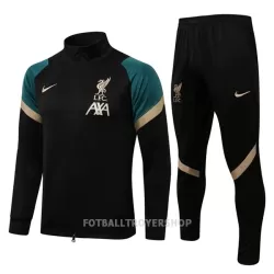 Liverpool Treningsjakkedresser Herre 22-23 Svart Grønn Liverpool Treningsjakkedresser Herre 22-23 Svart Grønn