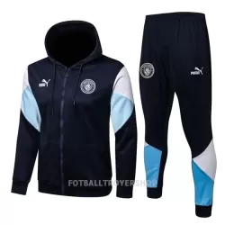Manchester City Trenings Hettejakke Herre 22-23 Blå Manchester City Trenings Hettejakke Herre 22-23 Blå
