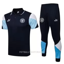 Manchester City Trenings Polo Herre 22-23 Blå Manchester City Trenings Polo Herre 22-23 Blå
