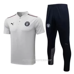 Manchester City Trenings Polo Herre 22-23 Lys Grå Manchester City Trenings Polo Herre 22-23 Lys Grå