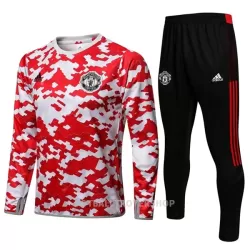 Manchester United Trenings Collegegenser Set Herre 22-23 Hvit Manchester United Trenings Collegegenser Set Herre 22-23 Hvit