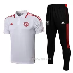 Manchester United Trenings Polo Herre 22-23 Hvit Rød Hvit Manchester United Trenings Polo Herre 22-23 Hvit Rød Hvit