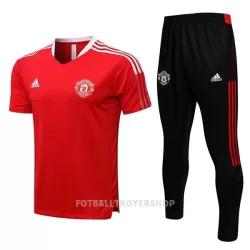 Manchester United Trenings Skjorter Set Herre 22-23 Rød Manchester United Trenings Skjorter Set Herre 22-23 Rød