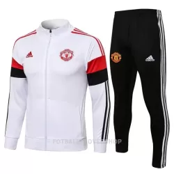 Manchester United Treningsjakkedresser Herre 22-23 Hvit Rød Svart Manchester United Treningsjakkedresser Herre 22-23 Hvit Rød Svart