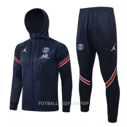 Paris Saint-Germain Trenings Hettejakke Herre 22-23 Blå Paris Saint-Germain Trenings Hettejakke Herre 22-23 Blå
