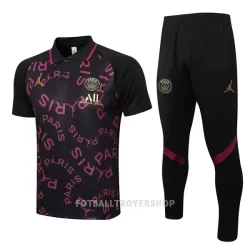 Paris Saint-Germain Trenings Polo Herre 22-23 Svart Lilla Paris Saint-Germain Trenings Polo Herre 22-23 Svart Lilla