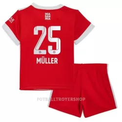 FC Bayern München Müller 25 Hjemmedrakt Barn 22-23 - med Bukse FC Bayern München Müller 25 Hjemmedrakt Barn 22-23 - med Bukse