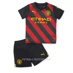 Manchester City Bortedrakt Barn 22-23 - med Bukse Manchester City Bortedrakt Barn 22-23 - med Bukse