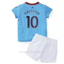 Manchester City Grealish 10 Hjemmedrakt Barn 22-23 - med Bukse Manchester City Grealish 10 Hjemmedrakt Barn 22-23 - med Bukse