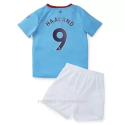 Manchester City Haaland 9 Hjemmedrakt Barn 22-23 - med Bukse Manchester City Haaland 9 Hjemmedrakt Barn 22-23 - med Bukse