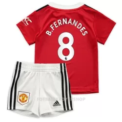 Manchester United Bruno Fernandes 8 Hjemmedrakt Barn 22-23 - med Bukse Manchester United Bruno Fernandes 8 Hjemmedrakt Barn 22-23 - med Bukse
