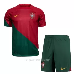 Portugal Hjemmedrakt Barn VM 2022 - med Bukse Portugal Hjemmedrakt Barn VM 2022 - med Bukse
