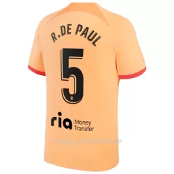 Atlético Madrid R. De Paul 5 Tredjedrakt Herre 22-23 Atlético Madrid R. De Paul 5 Tredjedrakt Herre 22-23