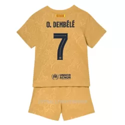 FC Barcelona O. Dembele 7 Bortedrakt Barn 22-23 - med Bukse FC Barcelona O. Dembele 7 Bortedrakt Barn 22-23 - med Bukse