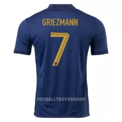 Frankrike Griezmann 7 Hjemmedrakt Herre VM 2022 Frankrike Griezmann 7 Hjemmedrakt Herre VM 2022