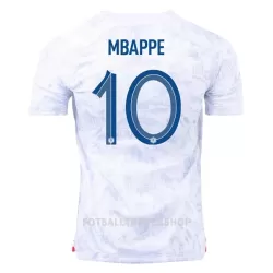 Frankrike Mbappé 10 Bortedrakt Herre VM 2022 Frankrike Mbappé 10 Bortedrakt Herre VM 2022