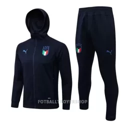 Italia - Hoodie Trenings Dresser Herre 22-23 Blå Italia - Hoodie Trenings Dresser Herre 22-23 Blå