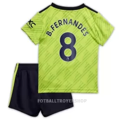 Manchester United Bruno Fernandes 8 Tredjedrakt Barn 22-23 - med Bukse Manchester United Bruno Fernandes 8 Tredjedrakt Barn 22-23 - med Bukse