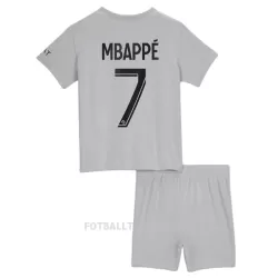 Paris Saint-Germain Mbappé 7 Bortedrakt Barn 22-23 - med Bukse Paris Saint-Germain Mbappé 7 Bortedrakt Barn 22-23 - med Bukse