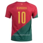 Portugal Bernardo 10 Hjemmedrakt Herre VM 2022