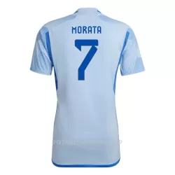 Spania Morata 7 Bortedrakt Herre VM 2022 Spania Morata 7 Bortedrakt Herre VM 2022