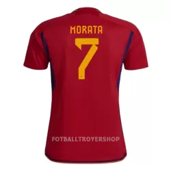 Spania Morata 7 Hjemmedrakt Herre VM 2022 Spania Morata 7 Hjemmedrakt Herre VM 2022