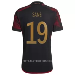 Tyskland Sané 19 Bortedrakt Herre VM 2022 Tyskland Sané 19 Bortedrakt Herre VM 2022