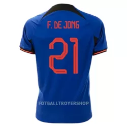 Nederland Frenkie de Jong 21 Bortedrakt Herre VM 2022 Nederland Frenkie de Jong 21 Bortedrakt Herre VM 2022