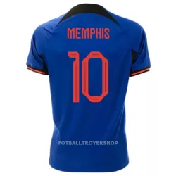 Nederland Memphis 10 Bortedrakt Herre VM 2022 Nederland Memphis 10 Bortedrakt Herre VM 2022