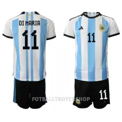 Argentina Angel Di Maria 11 Hjemmedrakt Barn VM 2022 - med Bukse Argentina Angel Di Maria 11 Hjemmedrakt Barn VM 2022 - med Bukse