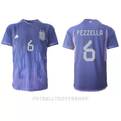 Argentina German Pezzella 6 Bortedrakt Herre VM 2022 Argentina German Pezzella 6 Bortedrakt Herre VM 2022