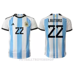 Argentina Lautaro Martinez 22 Hjemmedrakt Herre VM 2022 Argentina Lautaro Martinez 22 Hjemmedrakt Herre VM 2022