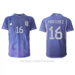 Argentina Lisandro Martinez 16 Bortedrakt Herre VM 2022 Argentina Lisandro Martinez 16 Bortedrakt Herre VM 2022