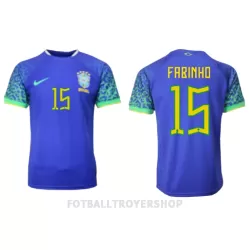 Brasil Fabinho 15 Bortedrakt Herre VM 2022 Brasil Fabinho 15 Bortedrakt Herre VM 2022