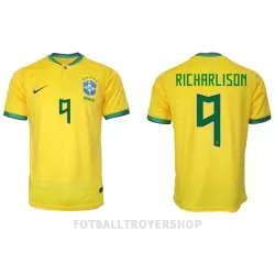 Brasil Richarlison 9 Hjemmedrakt Herre VM 2022 Brasil Richarlison 9 Hjemmedrakt Herre VM 2022