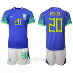 Brasil Vini JR 20 Bortedrakt Barn VM 2022 - med Bukse Brasil Vini JR 20 Bortedrakt Barn VM 2022 - med Bukse