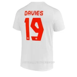 Canada Alphonso Davies 19 Bortedrakt Herre VM 2022 Canada Alphonso Davies 19 Bortedrakt Herre VM 2022