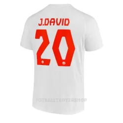 Canada Jonathan David 20 Bortedrakt Herre VM 2022 Canada Jonathan David 20 Bortedrakt Herre VM 2022