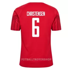 Danmark Andreas Christensen 6 Hjemmedrakt Herre VM 2022 Danmark Andreas Christensen 6 Hjemmedrakt Herre VM 2022