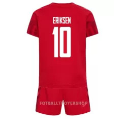 Danmark Christian Eriksen 10 Hjemmedrakt Barn VM 2022 - med Bukse Danmark Christian Eriksen 10 Hjemmedrakt Barn VM 2022 - med Bukse